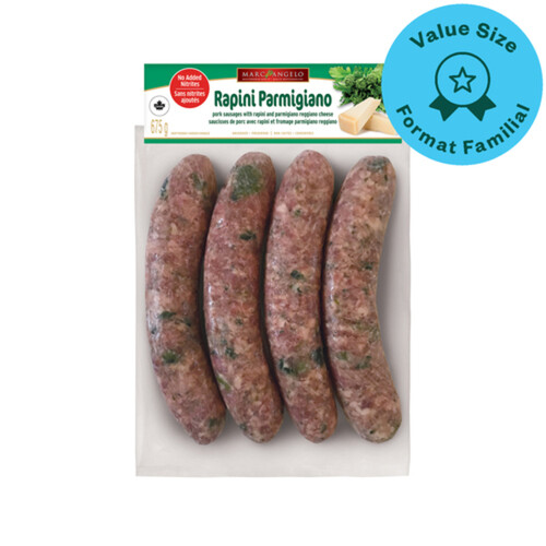 Marcangelo Frozen Sausage Rapini Parmagiano Jumbo 675 g