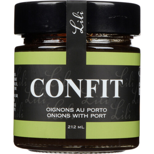 Lili Gourmet! Confit Onions With Port 212 ml