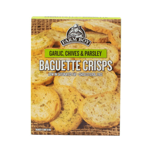 Farm Boy Baguette Crisps Garlic Chives & Parsley 142 g