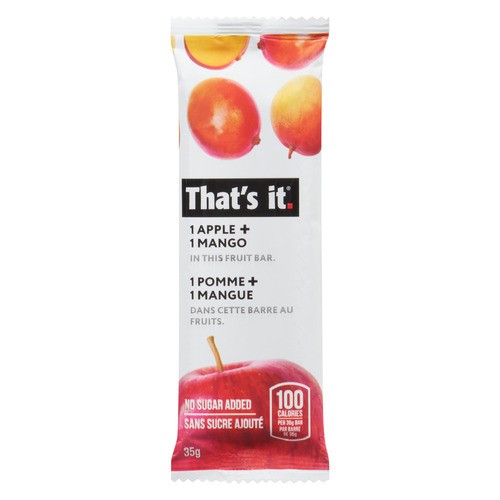 That's It Nutrition Fruit Bar Apple Mango 35 g