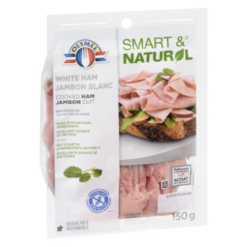 Olymel Gluten-Free Shaved With Fibers Cooked Ham 150 g