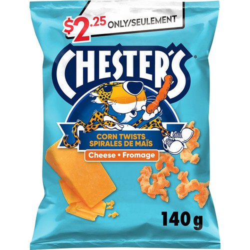 Chester's Corn Twists Cheese 140 g