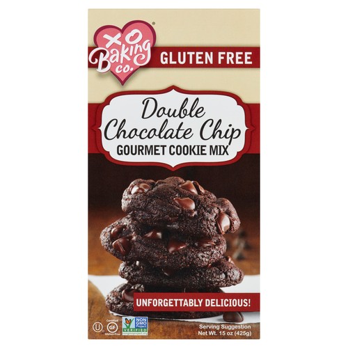 XO Baking Gluten-Free Cookie Mix Double Chocolate Chip 425 g