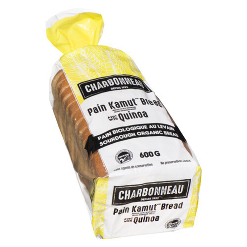 Charbonneau Kamut Organic Bread Sourdough 600 g