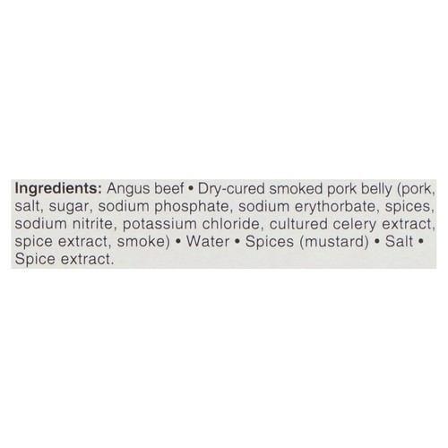 Compliments Frozen Burgers Angus Beef & Smoked Pork Belly 6 x 142 g 