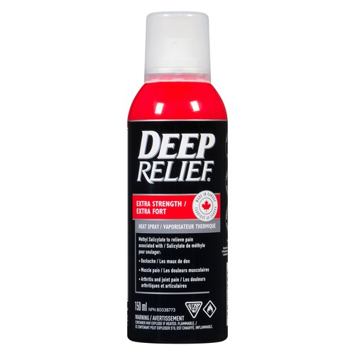 Deep Relief Heat Spray Extra Strength 150 ml