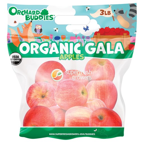 Lil Snapper Organic Apples Gala 1.36 kg