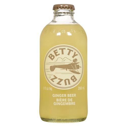 Betty Buzz Drink Ginger Beer 266 ml (bottle)