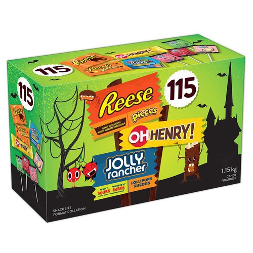 Hershey's Extra Large Assorted 115 Count Chocolate Candy 1.15 kg
