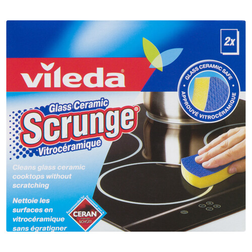 Vileda Glass/Ceramic Scrunge Duo 2 EA