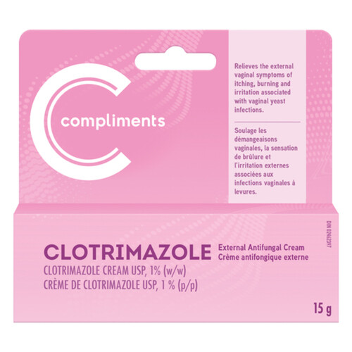 Compliments External Antifungal Cream Clotrimazole 15 g