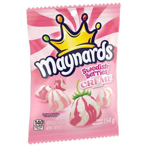 Maynards Candy Swedish Berries & Creme 154 g