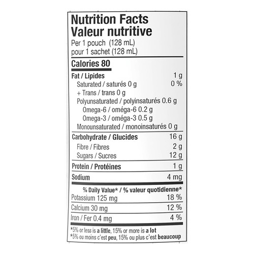 Baby Gourmet Organic Puree Baked Apple Cinnamon & Chia 128 ml