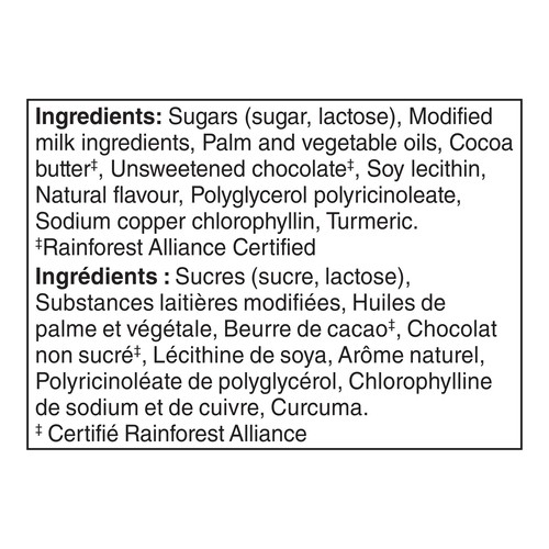 Nestlé Aero Milk Chocolate Minis Peppermint Pouch 135 g