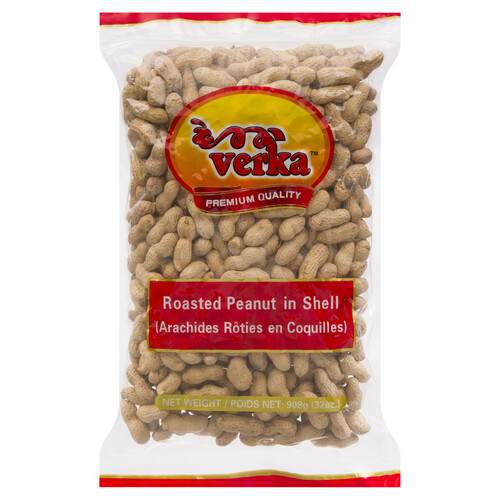 Verka Roasted Peanuts In Shell 908 g