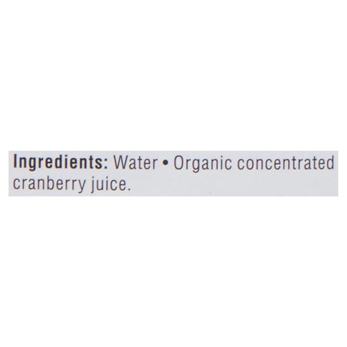 Compliments Organic Juice 100% Cranberry 1.36 L (bottle)