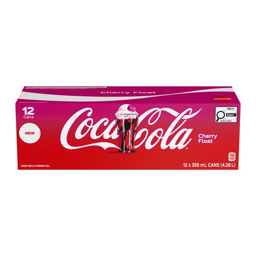Coca-Cola Soft Drink Cherry Float 12 x 355 ml (cans)