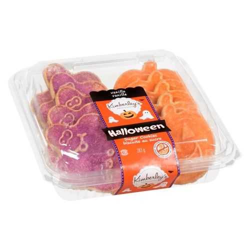 Kimberley's Bakeshoppe Sugar Cookies Pumpkin & Ghost 283 g (frozen)