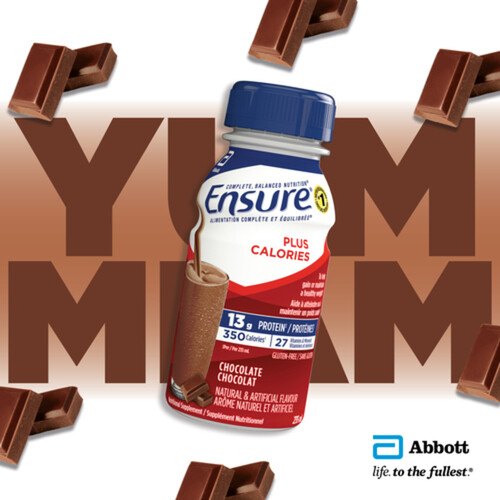 Ensure Plus Meal Replacement Chocolate 6 x 235 ml (bottles)