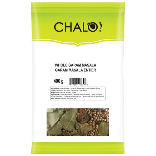 Chalo Whole Garam Masala 400 g