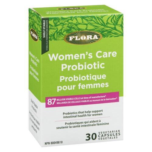 Flora Women's Care Probiotic Vegetarian Capsules 30 Count