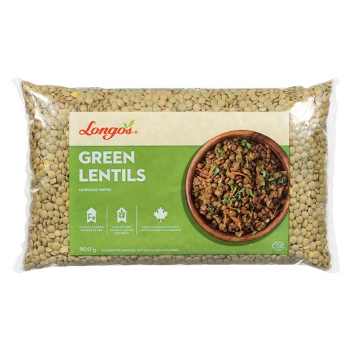 Longo's Lentils Green 900 g