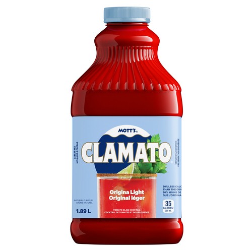 Mott's Clamato Cocktail The Original Light 1.89 L