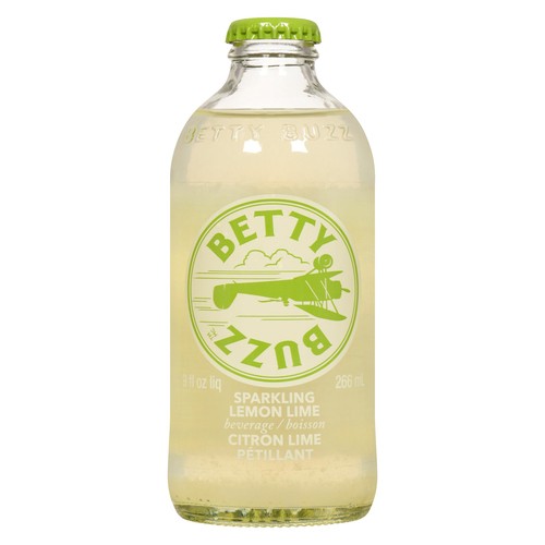 Betty Buzz Sparkling Beverage Lemon Lime 266 ml (bottle)