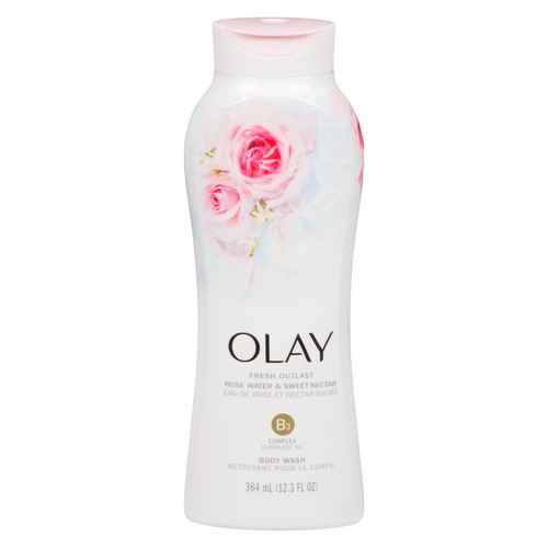 Olay Body Wash Rose Water & Sweet Nectar 364 ml