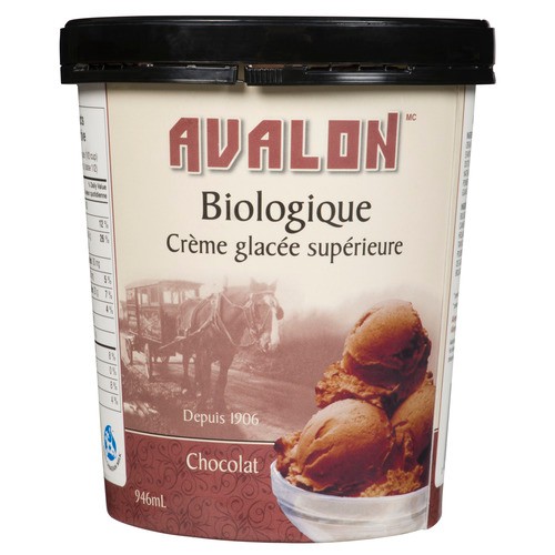 Avalon Organic Premium Ice Cream Chocolate 976 ml