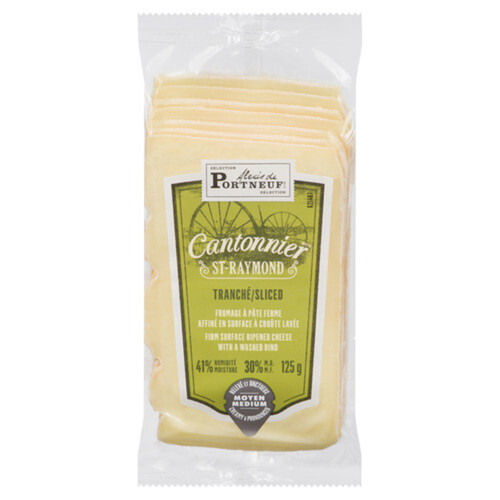 Alexis de Portneuf Cantonnier Sliced Cheese 125 g