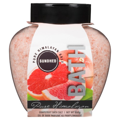 Sundhed Himalayan Bath Salts With Grapefruit 850 g