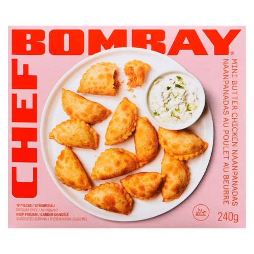 Chef Bombay Mini Butter Chicken Naan Panada 240 g