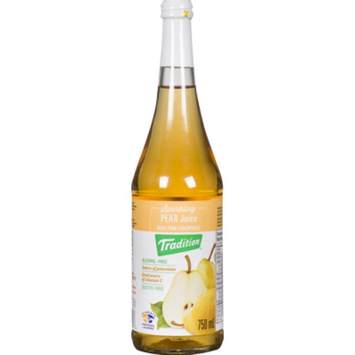 Tradition Sparkling Juice Pear 750 ml (bottle)