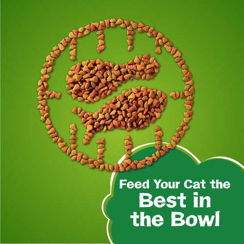 Friskies Dry Cat Food Chicken, Salmon, Peas & Carrots 1.42 kg