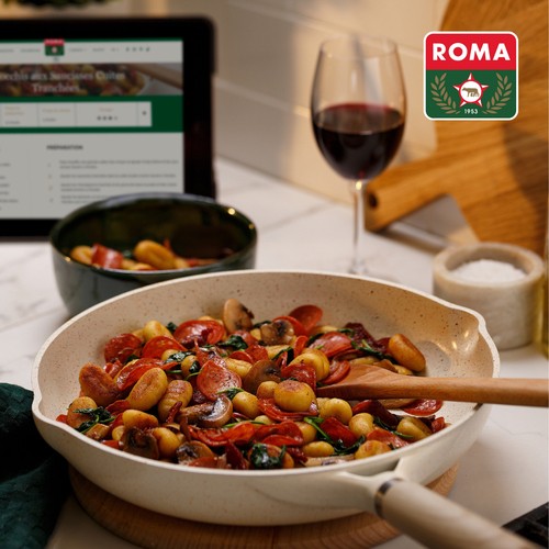 Roma Cooked Sausage Topping Mild Italian 175 g