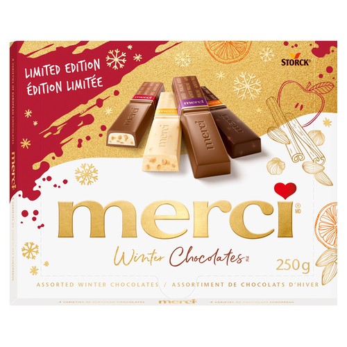 Merci Winter Chocolate Assorted 250 g