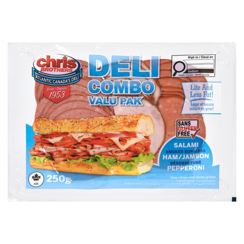Chris Brothers Low Fat Deli Combo Pack 250 g