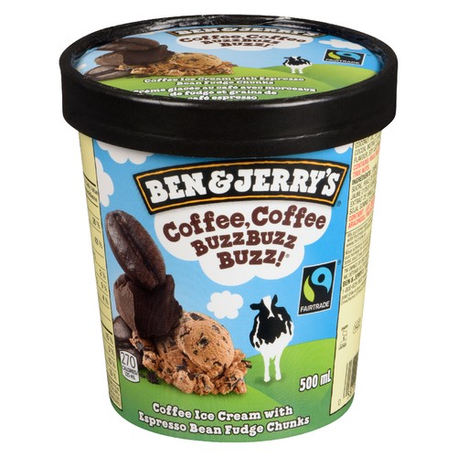 Ben & Jerry's Ice Cream Coffee Buzz 500 ml