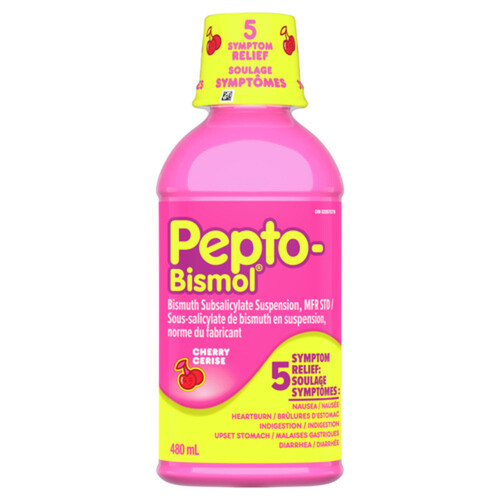 Pepto Bismol Stomach Relief Liquid Cherry 480 ml