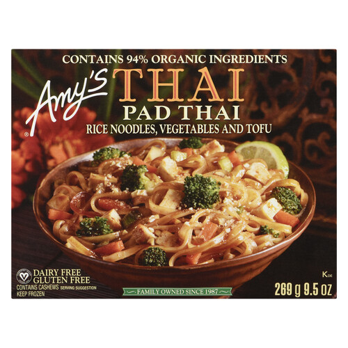 Amy's Gluten-Free Frozen Pad Thai 269 g