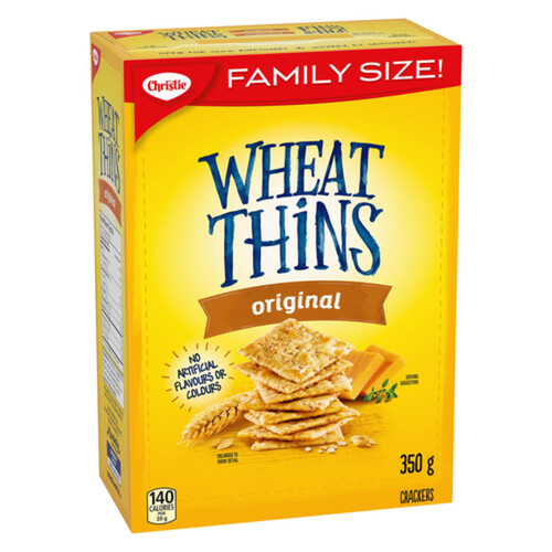 Christie Wheat Thins Crackers Original 350 g