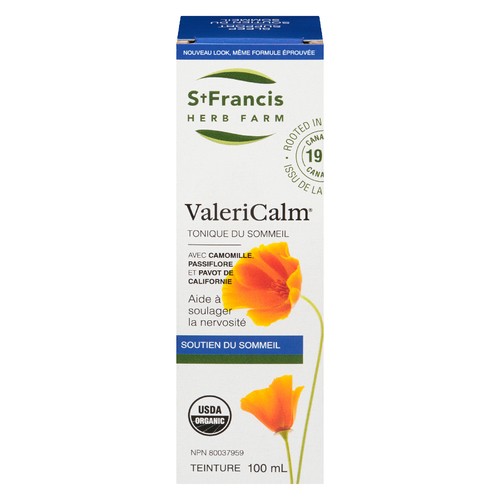 St. Francis Herb Farm Tincture Sleep Support Valericalm 100 ml