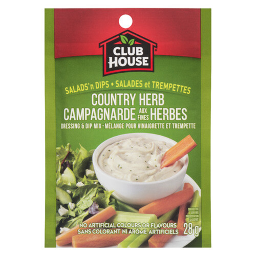 Club House Salads N Dips Country Herb 28 g