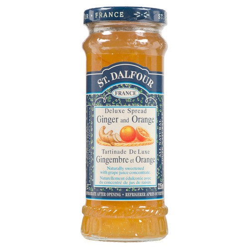 St Dalfour Fruit Spread Ginger Orange 225 ml