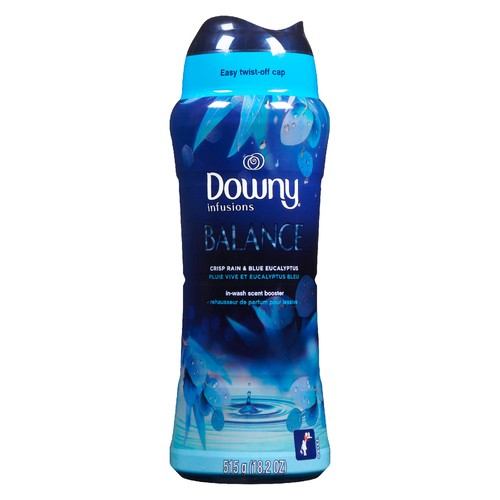 Downy Infusions Scent Booster Balance Crisp Rain & Blue Eucalyptus 515 g