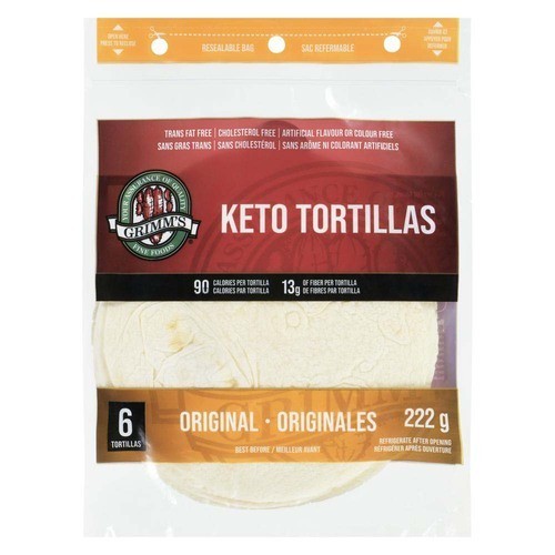 Grimm's Fine Foods Keto Tortillas Original 222 g