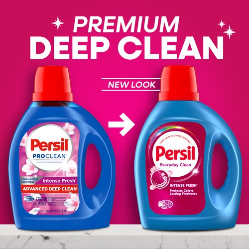 Persil Everyday Clean Liquid Laundry Detergent Intense Fresh Value Size 2.21 L