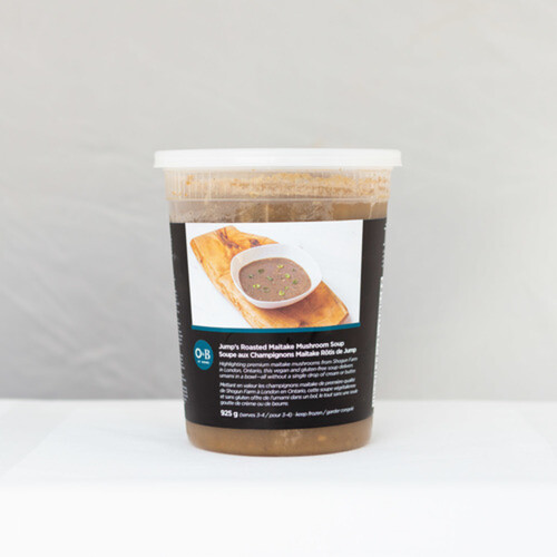 Oliver & Bonacini Jump's Roasted Maitake Mushroom Soup 925 g Serves 3-4 (frozen)