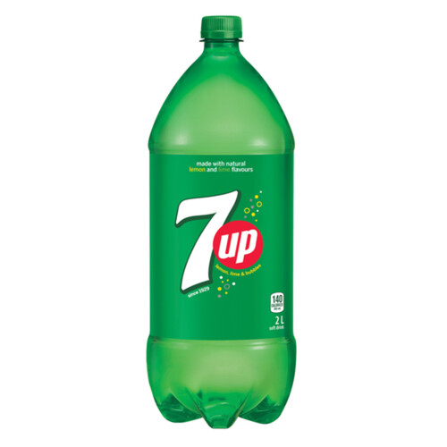 7Up Soft Drink Lemon & Lime 2 L (bottle)